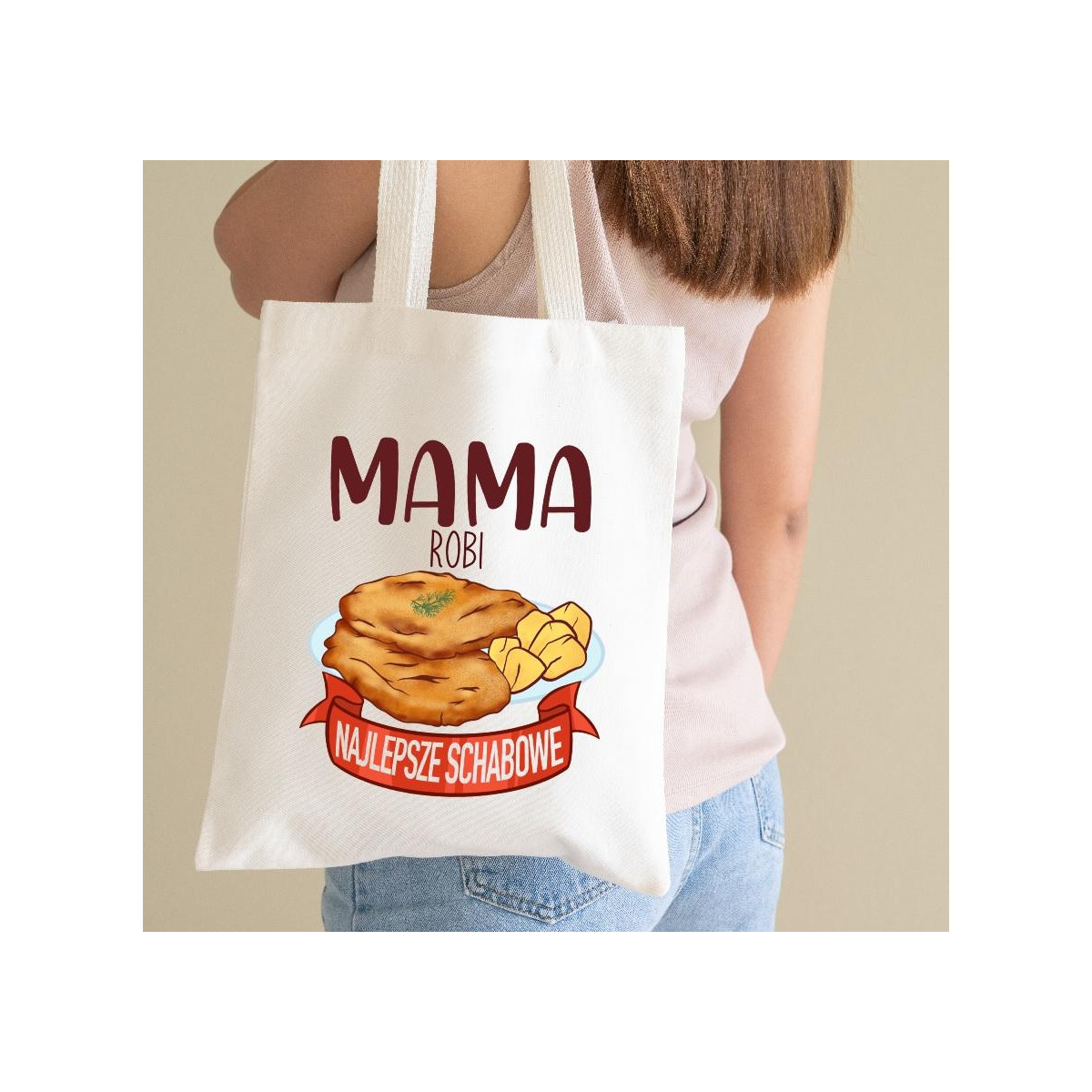 Torba bawełniana ecri Najlepsza babcia 2
