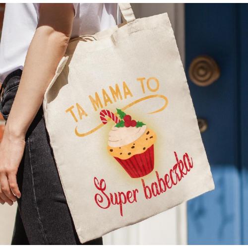 Torba bawełniana ecri Matka wariatka