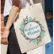 Torba bawełniana ecri Taka mama to skarb