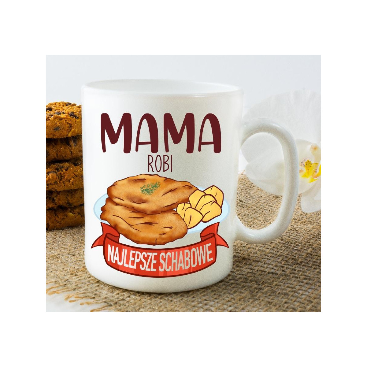 Kubek z nadrukiem Matka wariatka