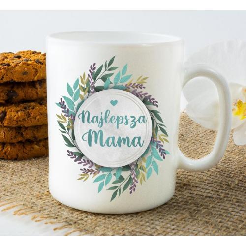 Kubek z nadrukiem Taka mama to skarb