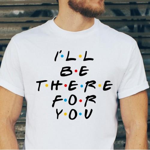 T-shirt oversize DTG friends 2