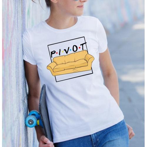 T-shirt lady slim DTG pivot