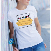 T-shirt lady slim DTG pivot