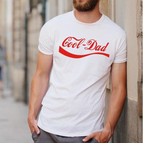 t-shirt cool dady white