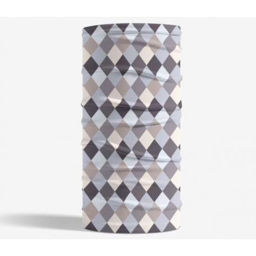 Komin opaska czarno biały