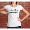 T-shirt lady slim DTG Girlfriend