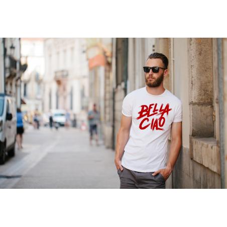 T-shirt oversize DTG Bella ciao BLACK