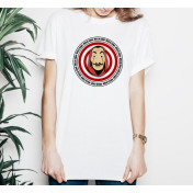 T-shirt lady slim DTG  van gogh