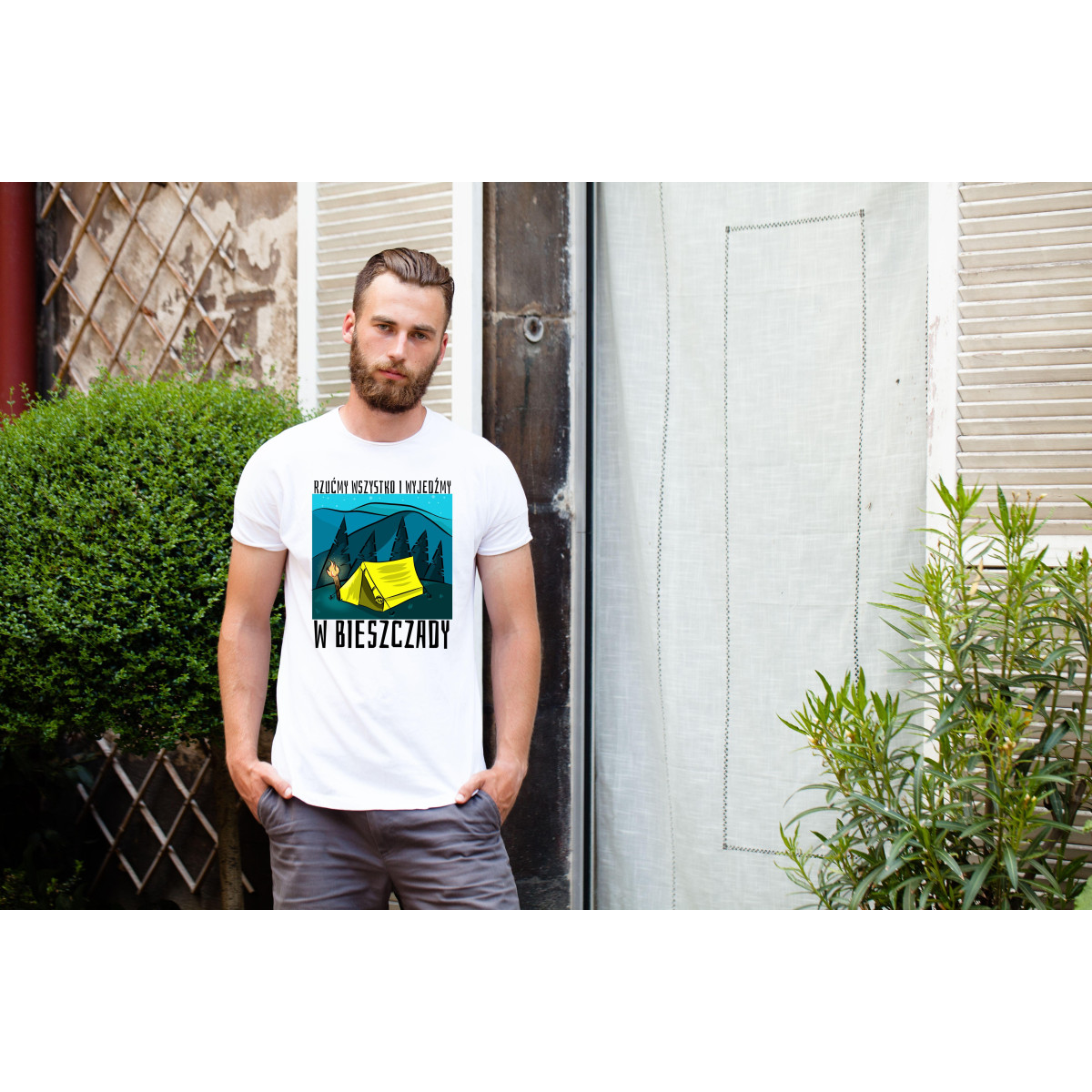 rzuć wszystko i jedź w Bieszczady koszulka