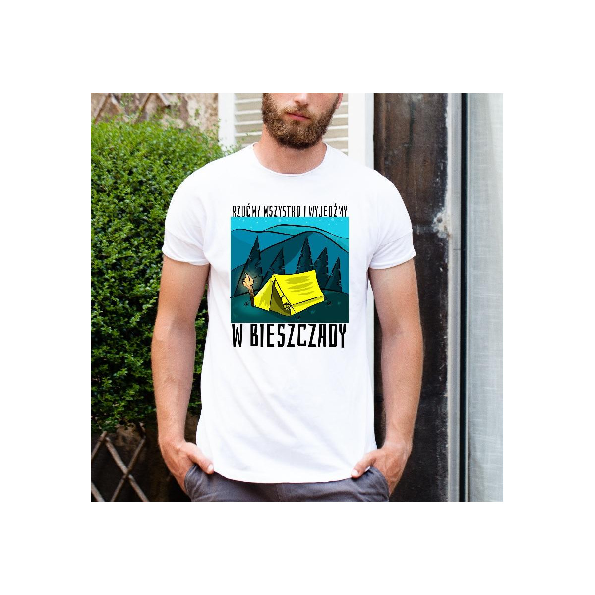 A gdyby tak rzucić wszystko i pojechać w Bieszczady koszulka