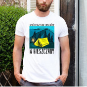 A gdyby tak rzucić wszystko i pojechać w Bieszczady koszulka