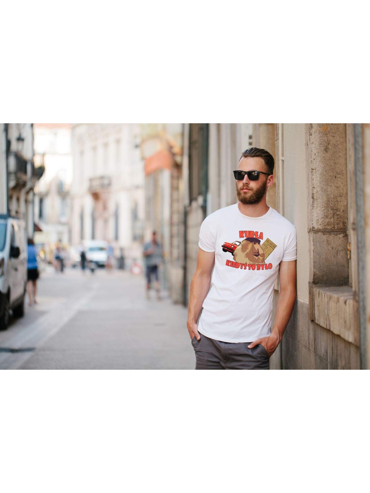 T-shirt oversize DTG kurła