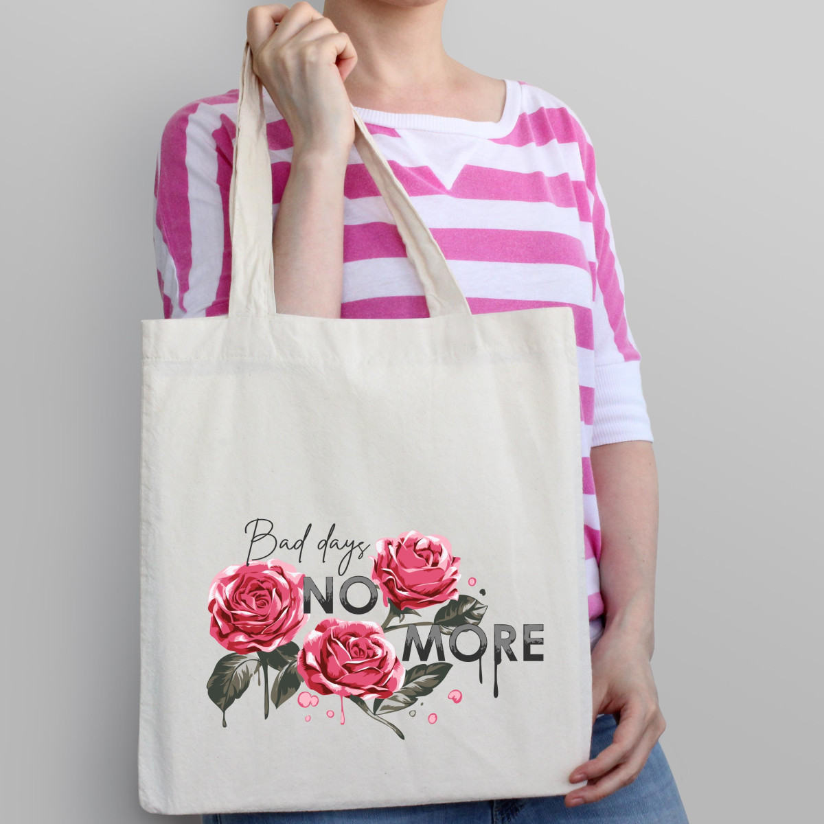 Torba bawełniana ecri bad days no more