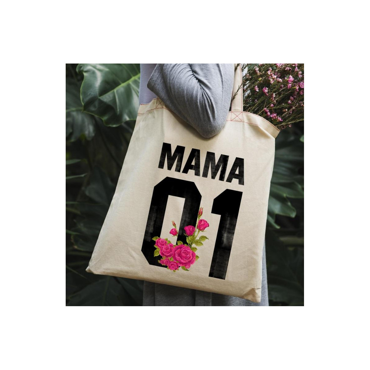 Torba bawełniana Najlepsza mama folk