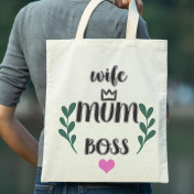 Torba bawełniana Najpiękniejsza mama motyl