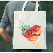 Torba bawełniana Najpiękniejsza mama motyl