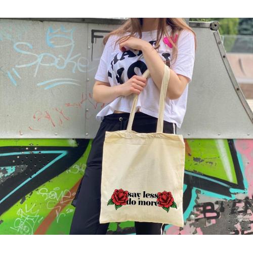 Torba bawełniana ecri Wychowała mnie ulica 3