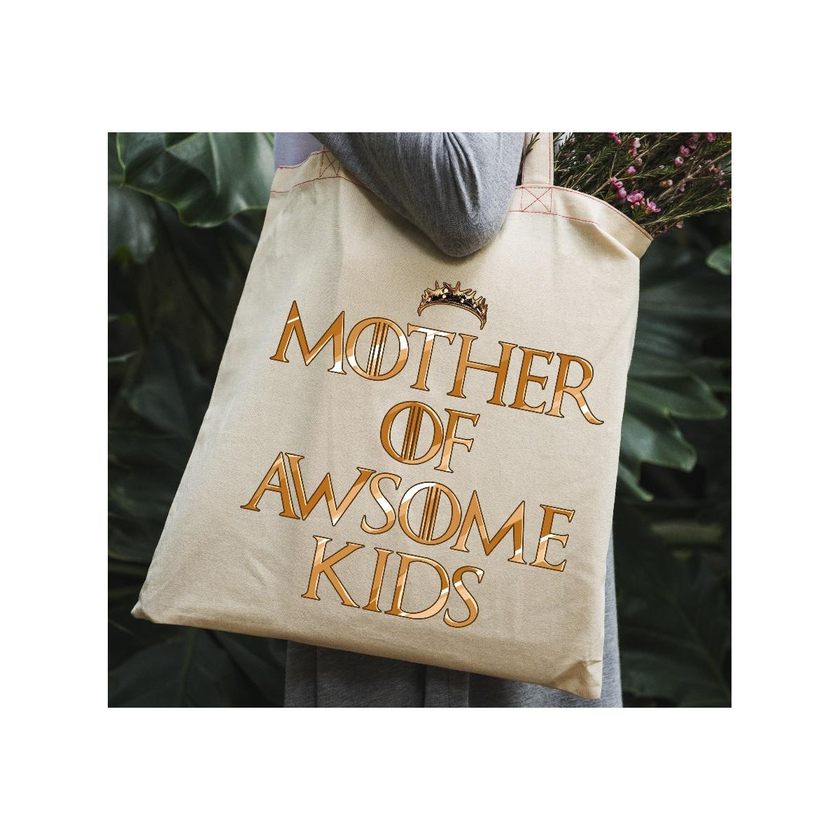 Torba bawełniana DAWID BUBBLE