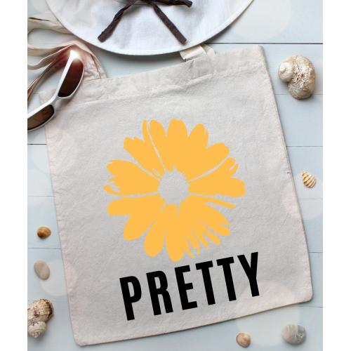 Torba bawełniana ecri monstrea green