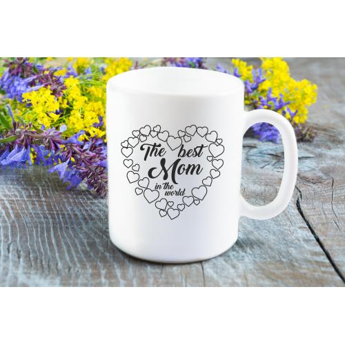 Kubek z nadrukiem THE BEST MOM