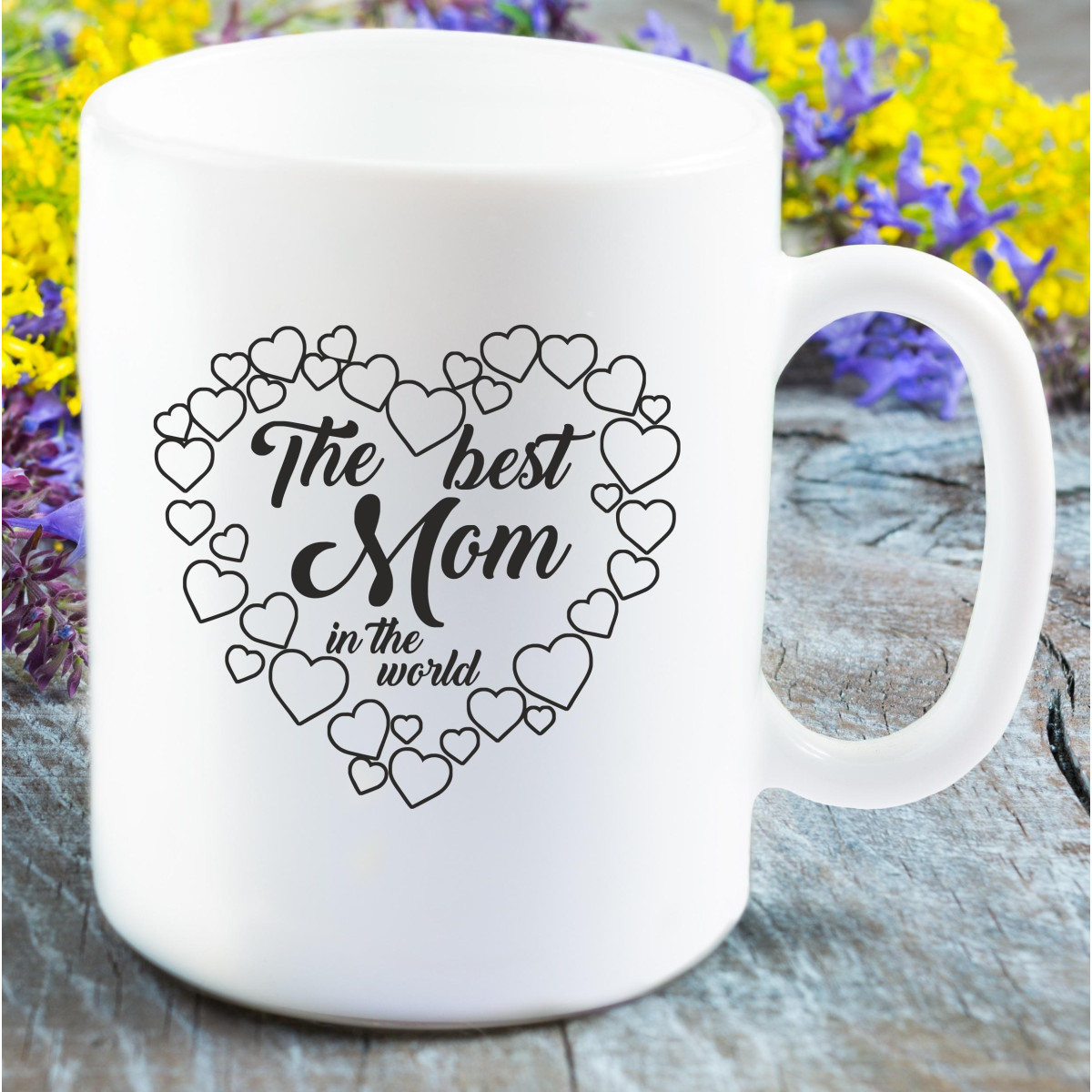 Kubek z nadrukiem THE BEST MOM