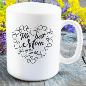 Kubek z nadrukiem THE BEST MOM