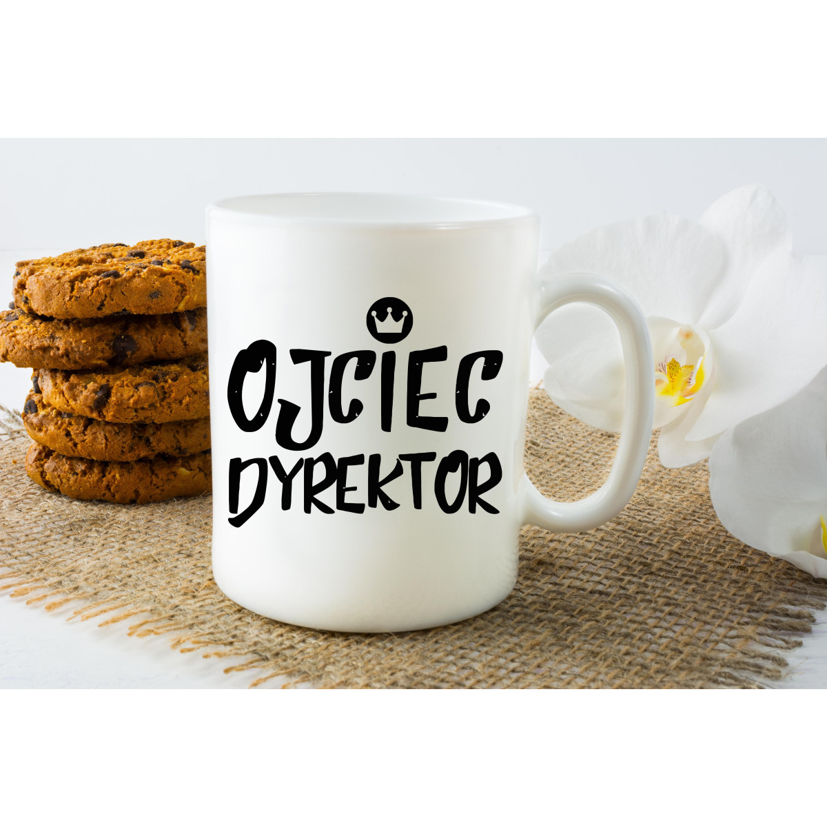 Kubek z nadrukiem OJCIEC DYREKTOR