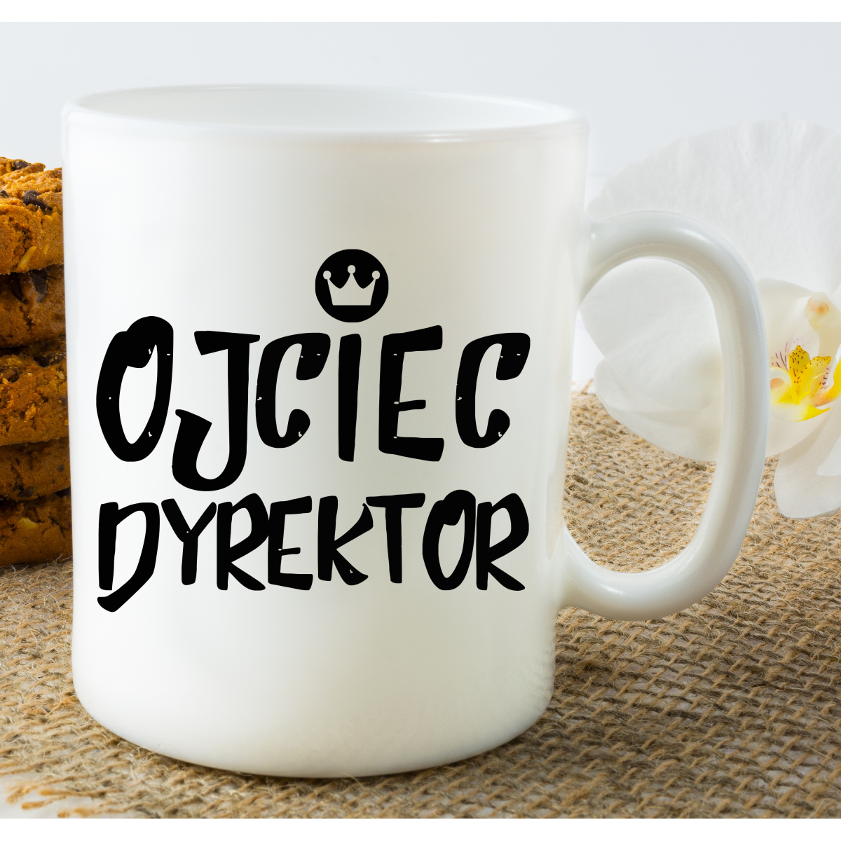 Kubek z nadrukiem OJCIEC DYREKTOR