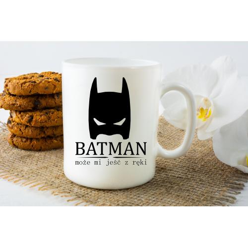 kubek batman może jeść mi z ręki