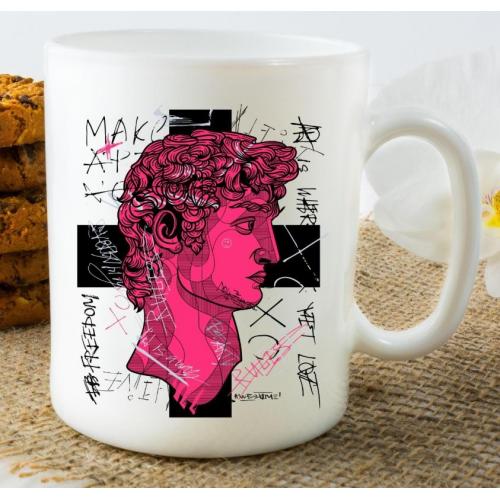 Kubek z nadrukiem najlepsza dziewczyna flowers