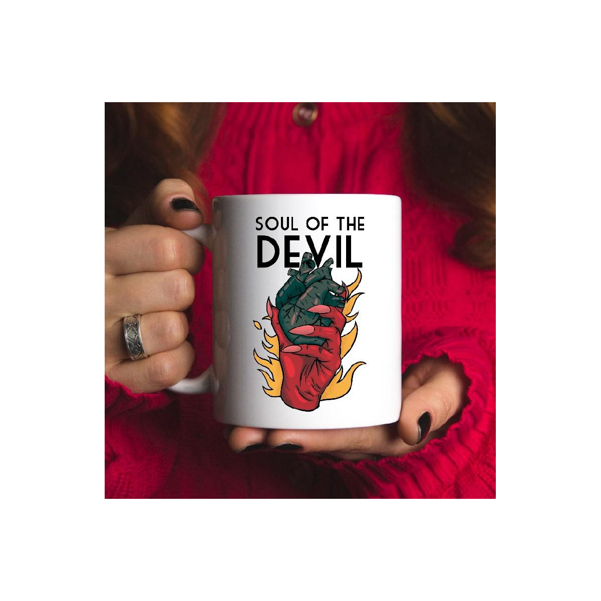 Kubek z nadrukiem Jeszcze zrobię z Was ludzi