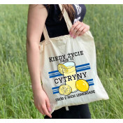 Torba bawełniana ecri Have a nice day