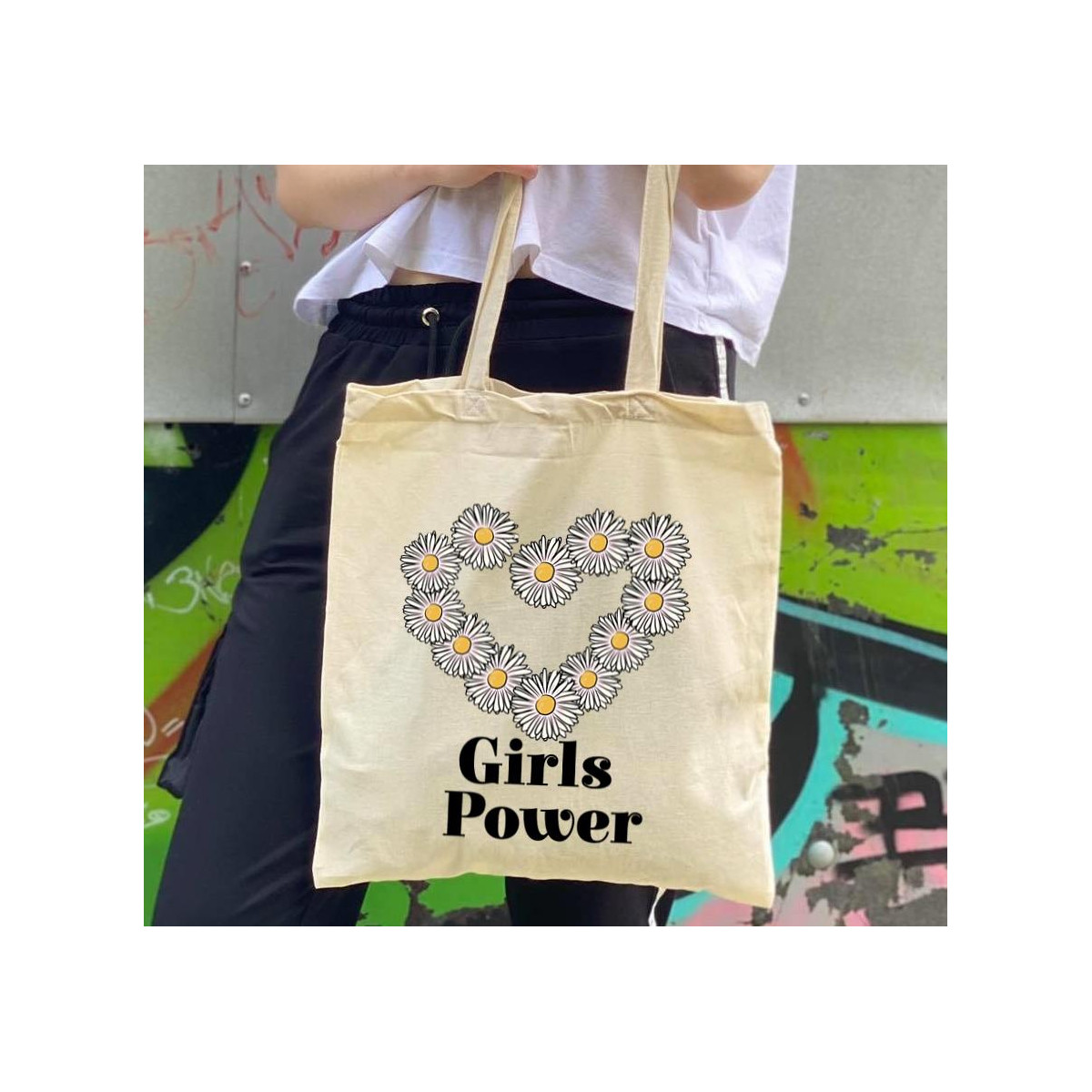 Torba bawełniana ecri Have a nice day