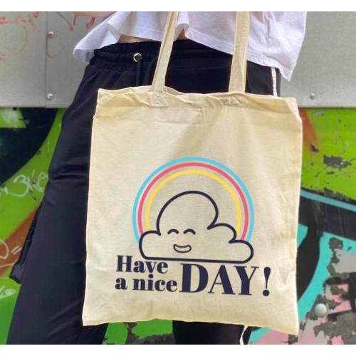 Torba bawełniana ecri Wychowała mnie ulica 3