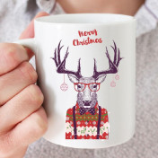 Kubek z nadrukiem Christmas tree