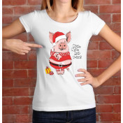 T-shirt lady slim DTG  Mk deer 2