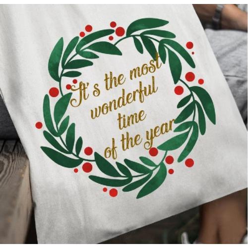 Torba bawełniana ecri MK deer 2