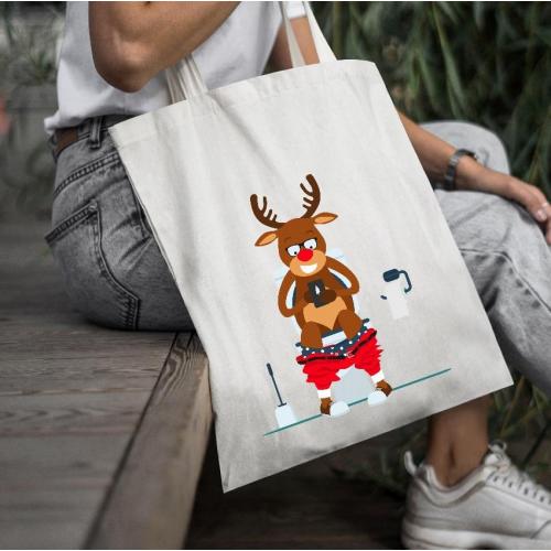 Torba bawełniana Merry Chrismas 2