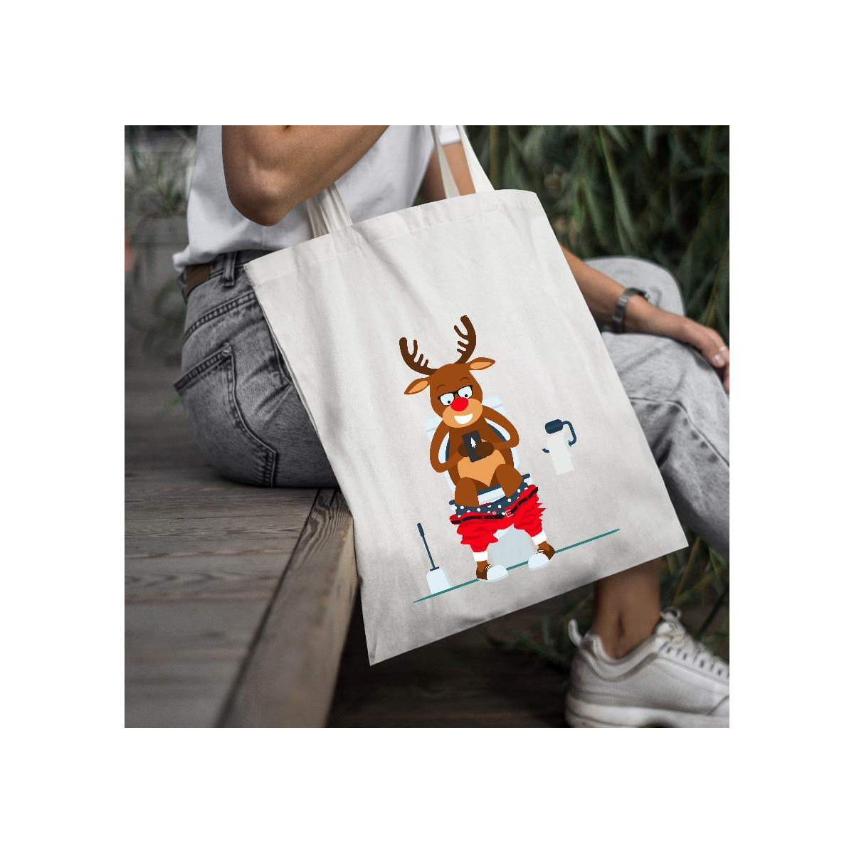 Torba bawełniana Merry Chrismas 2