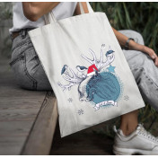 Torba bawełniana Merry Chrismas 2