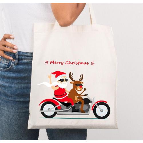 Torba bawełniana Merry Chrismas 2