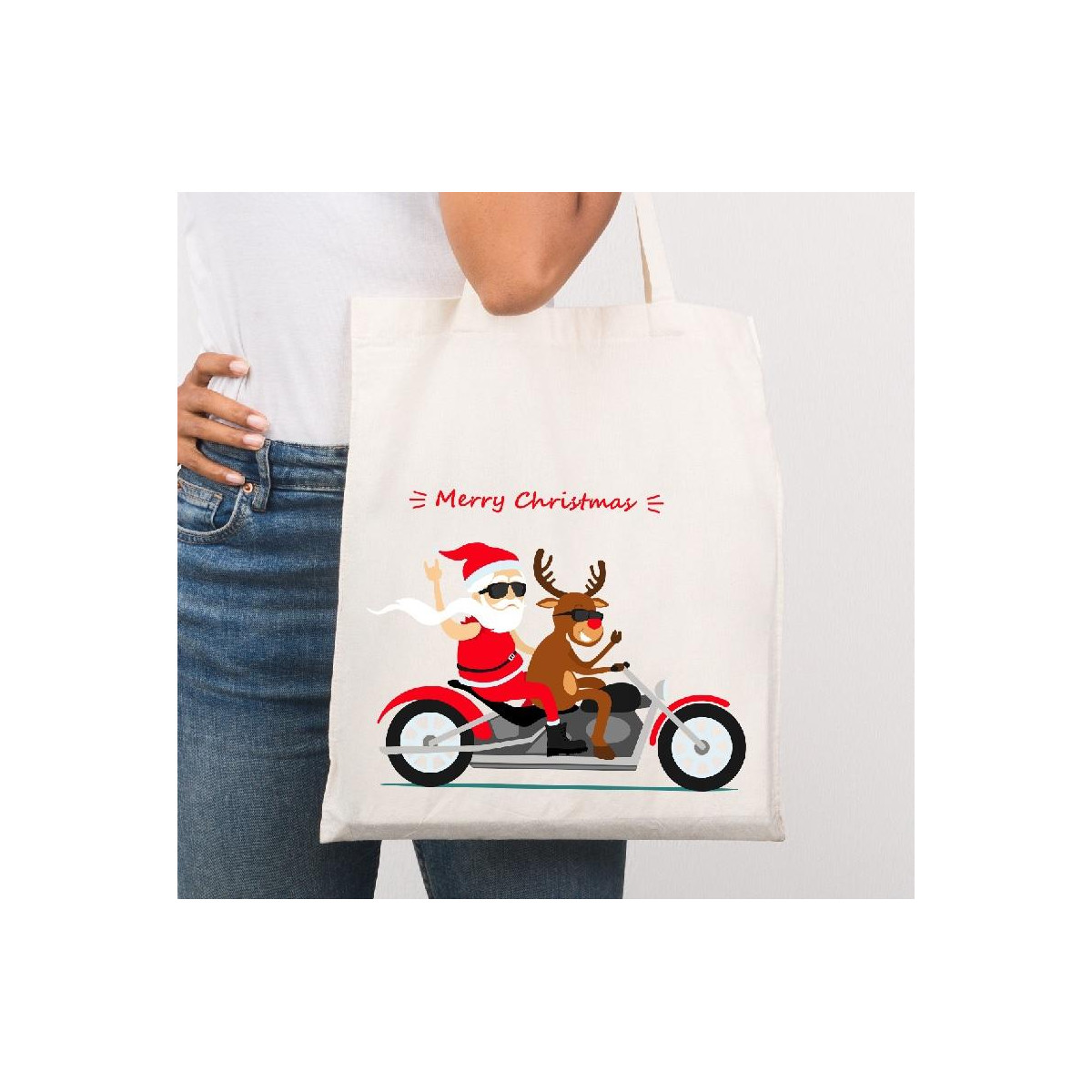 Torba bawełniana Merry Chrismas 2