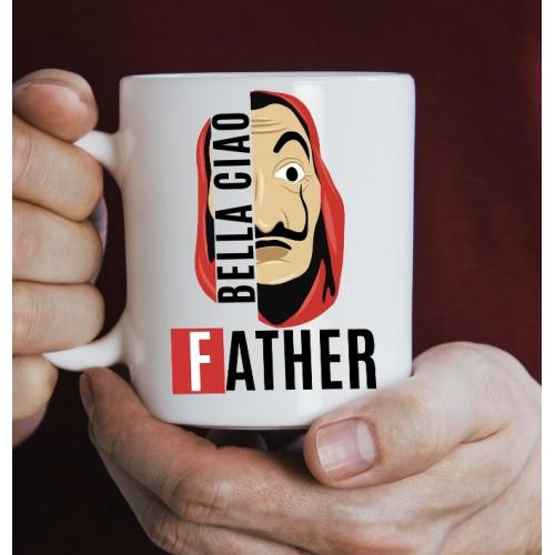 Kubek z nadrukiem Grill master tata