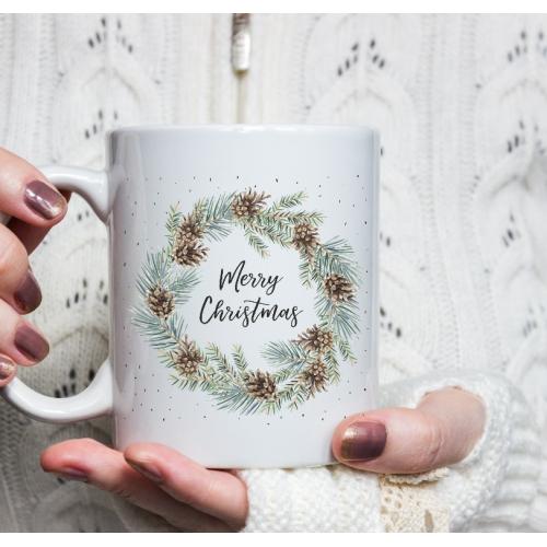 Kubek z nadrukiem Merry...