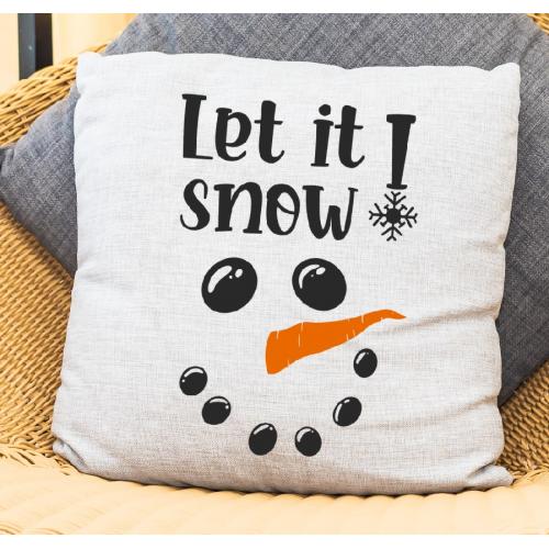 PODUSZKA druk Let it snow...