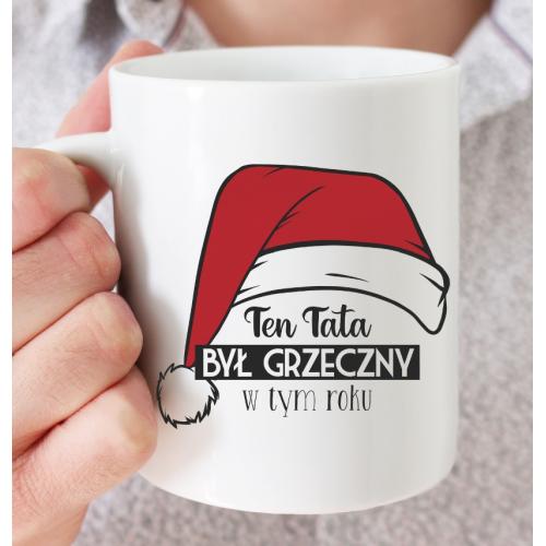 Kubek z nadrukiem Ten Tata...