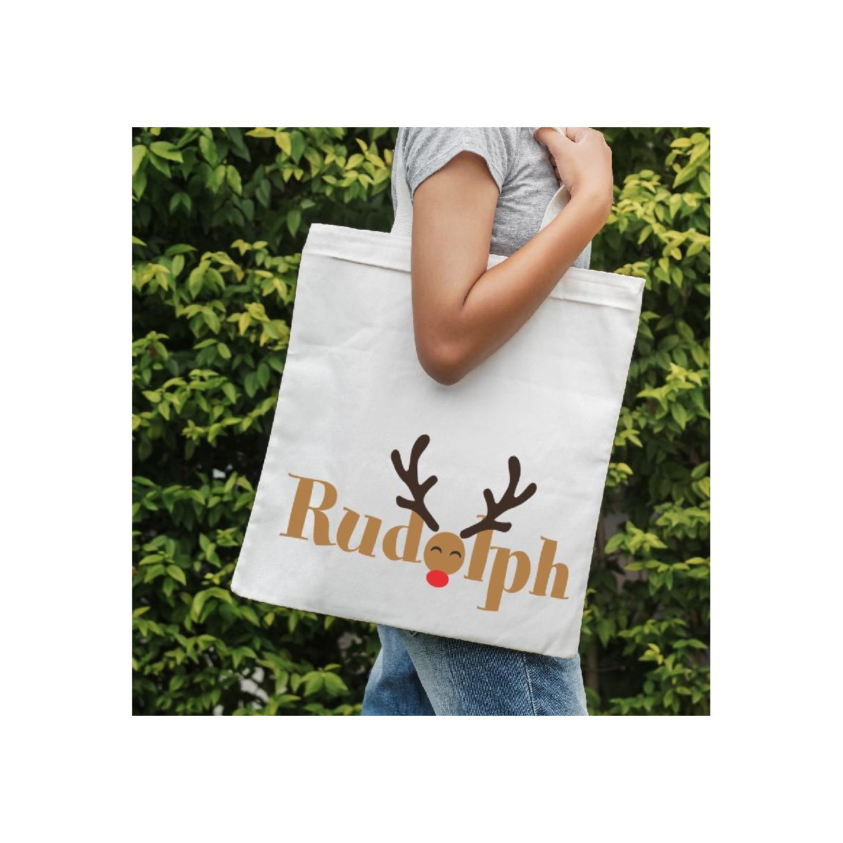 Torba bawełniana rudolph