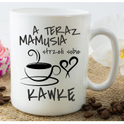 Kubek strzeli sobie kawkę