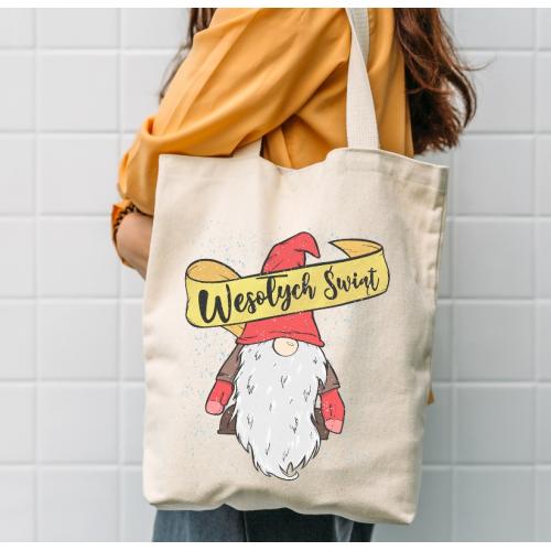 Torba bawełniana Wesołych...